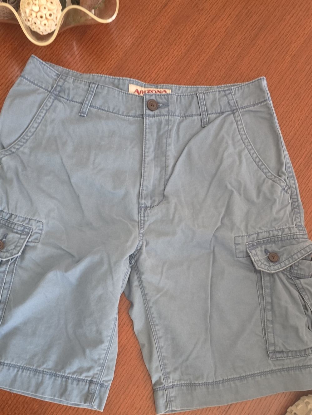 Arizona Light Blue Cargo Shorts